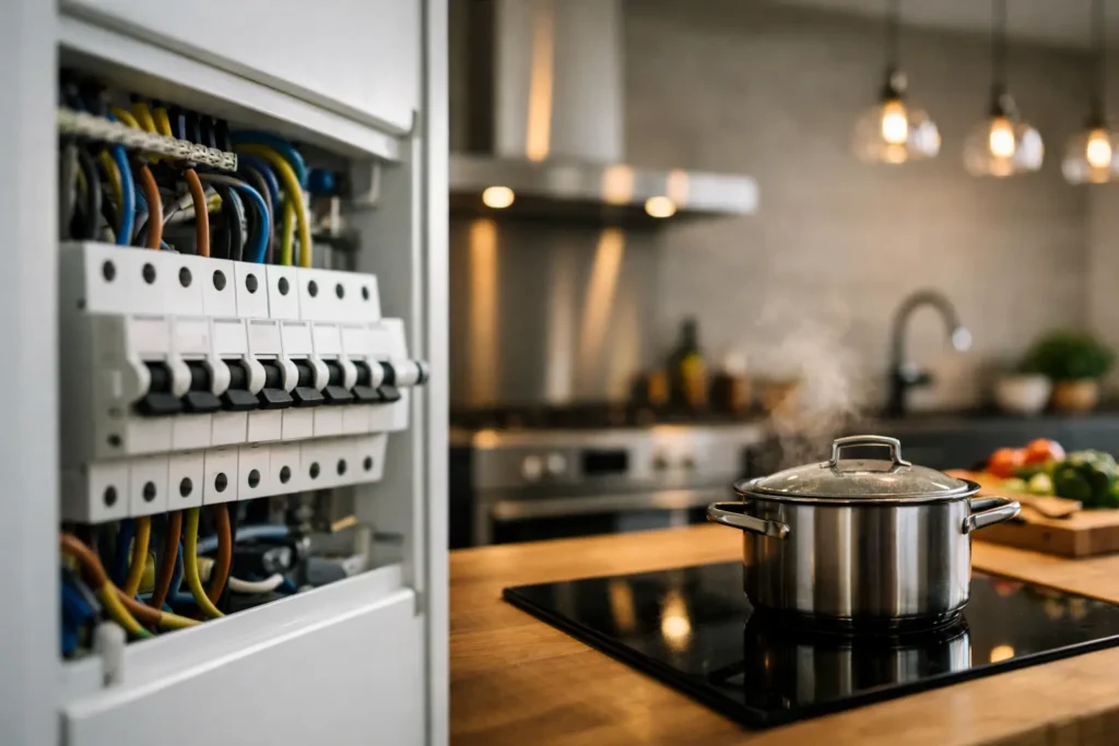 Hoeveel groepen nodig keuken?