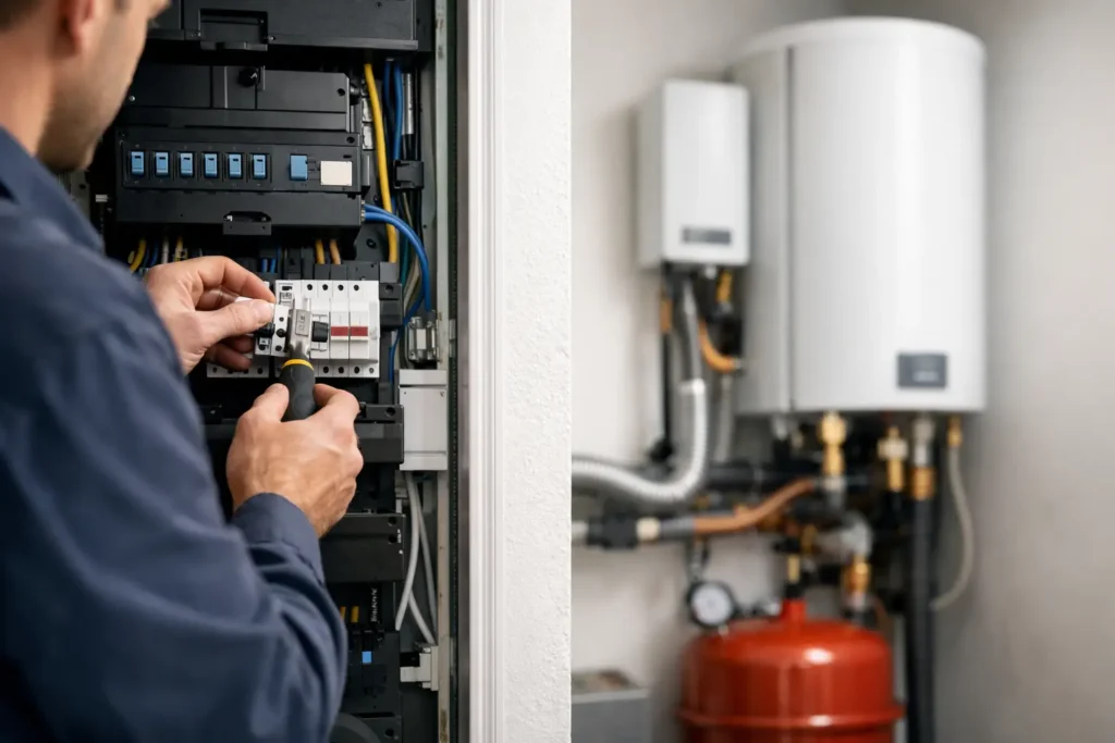 Meterkast voorbereiden voor warmtepomp