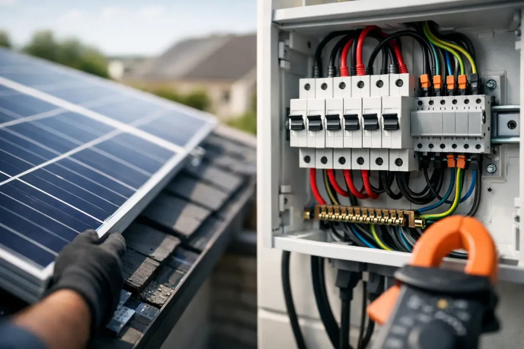 Hoeveel zonnepanelen op groep is veilig?