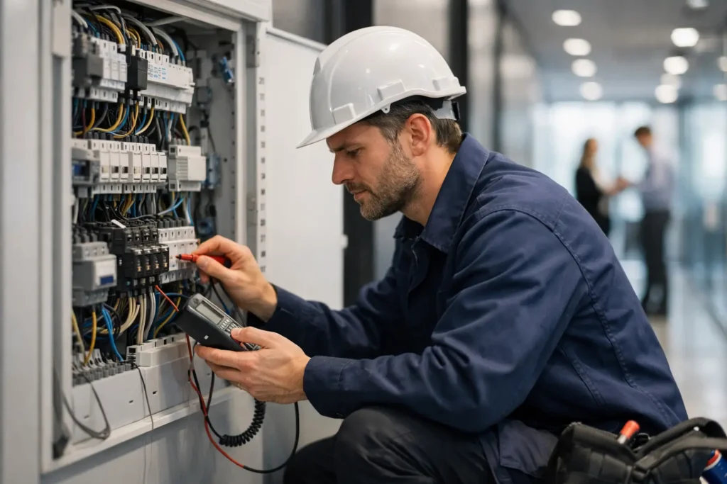 Zakelijke elektra storing oplossen in uw pand