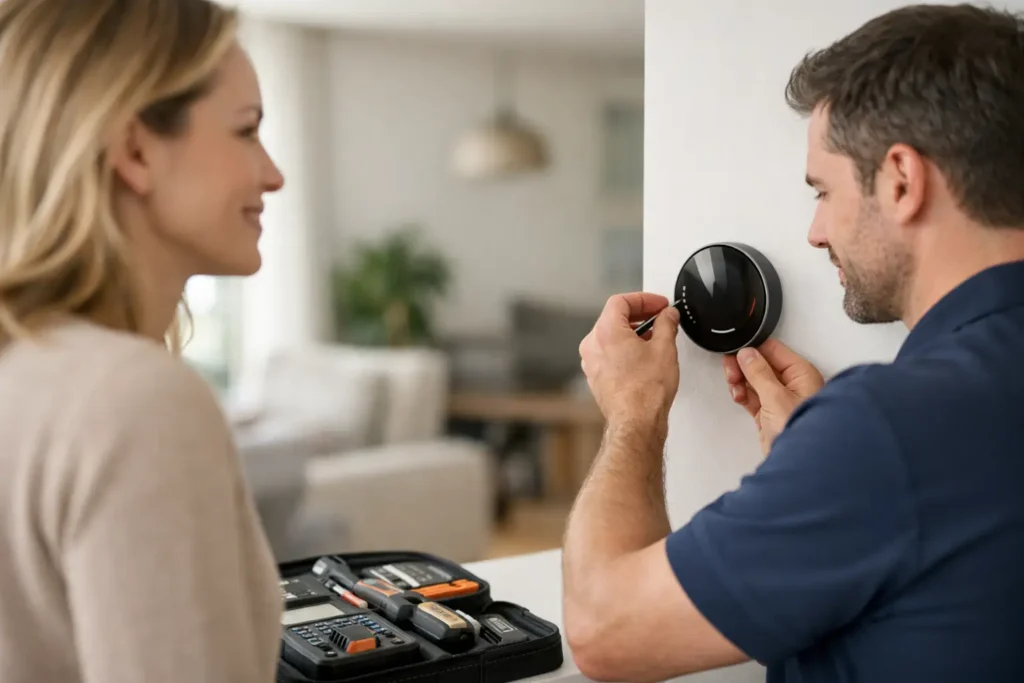 Slimme thermostaat laten installeren in huis
